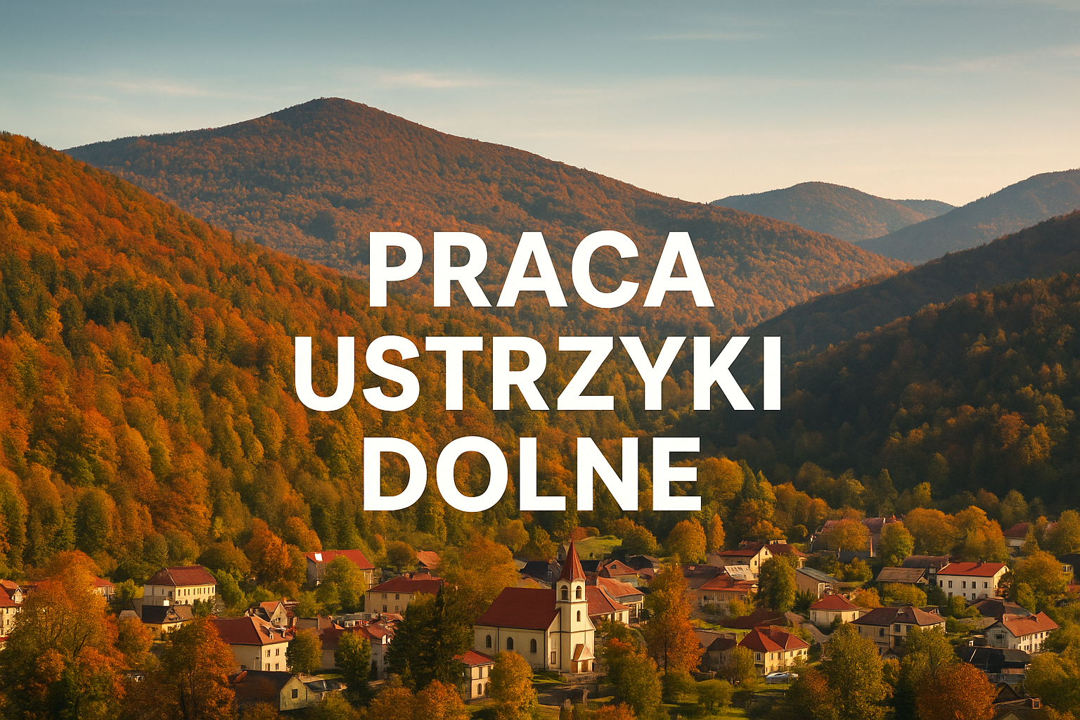 Praca Ustrzyki Dolne