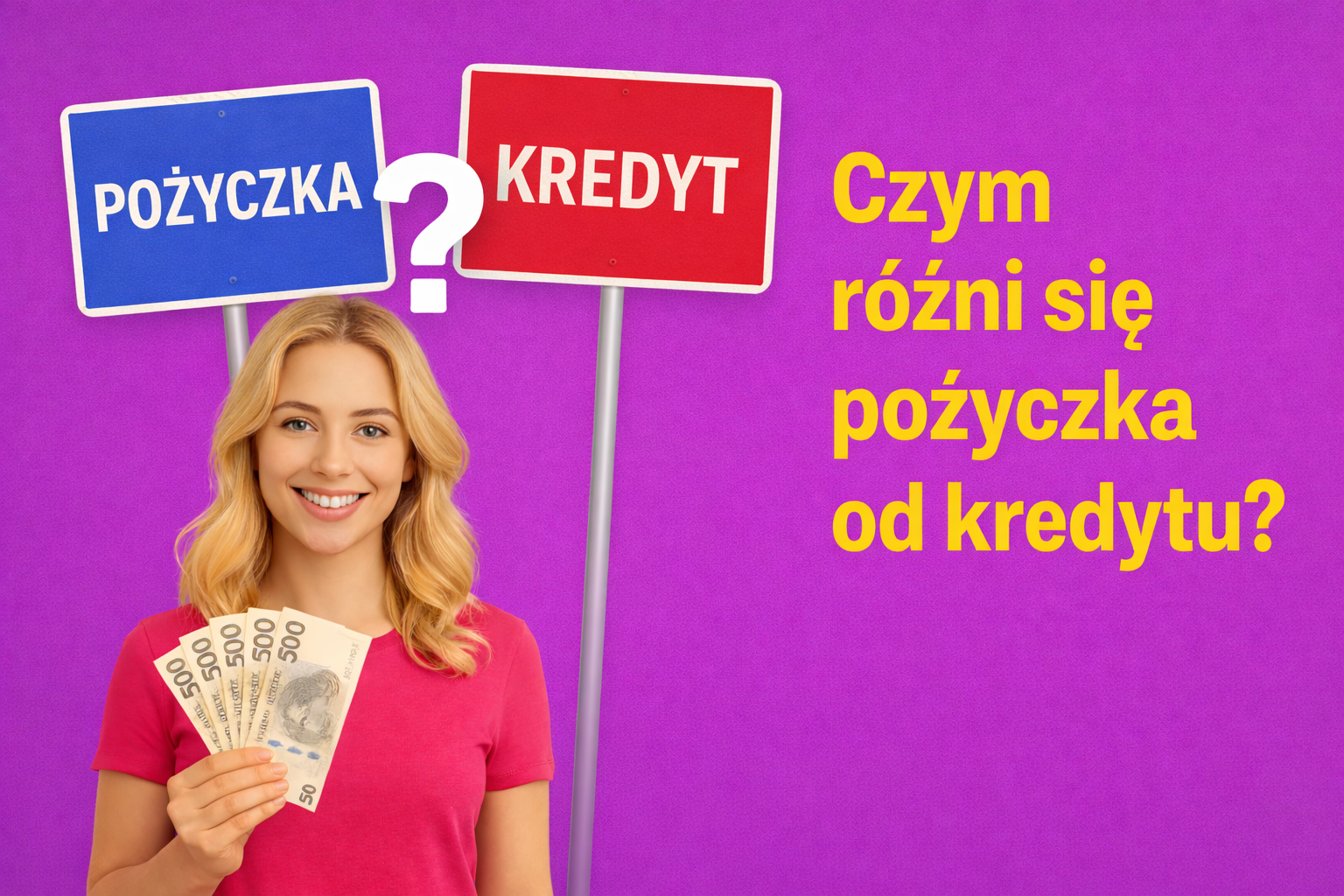 Czym różni się pożyczka od kredytu