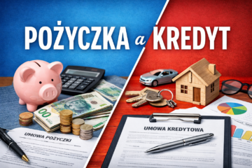 Pożyczka a kredyt - różnice