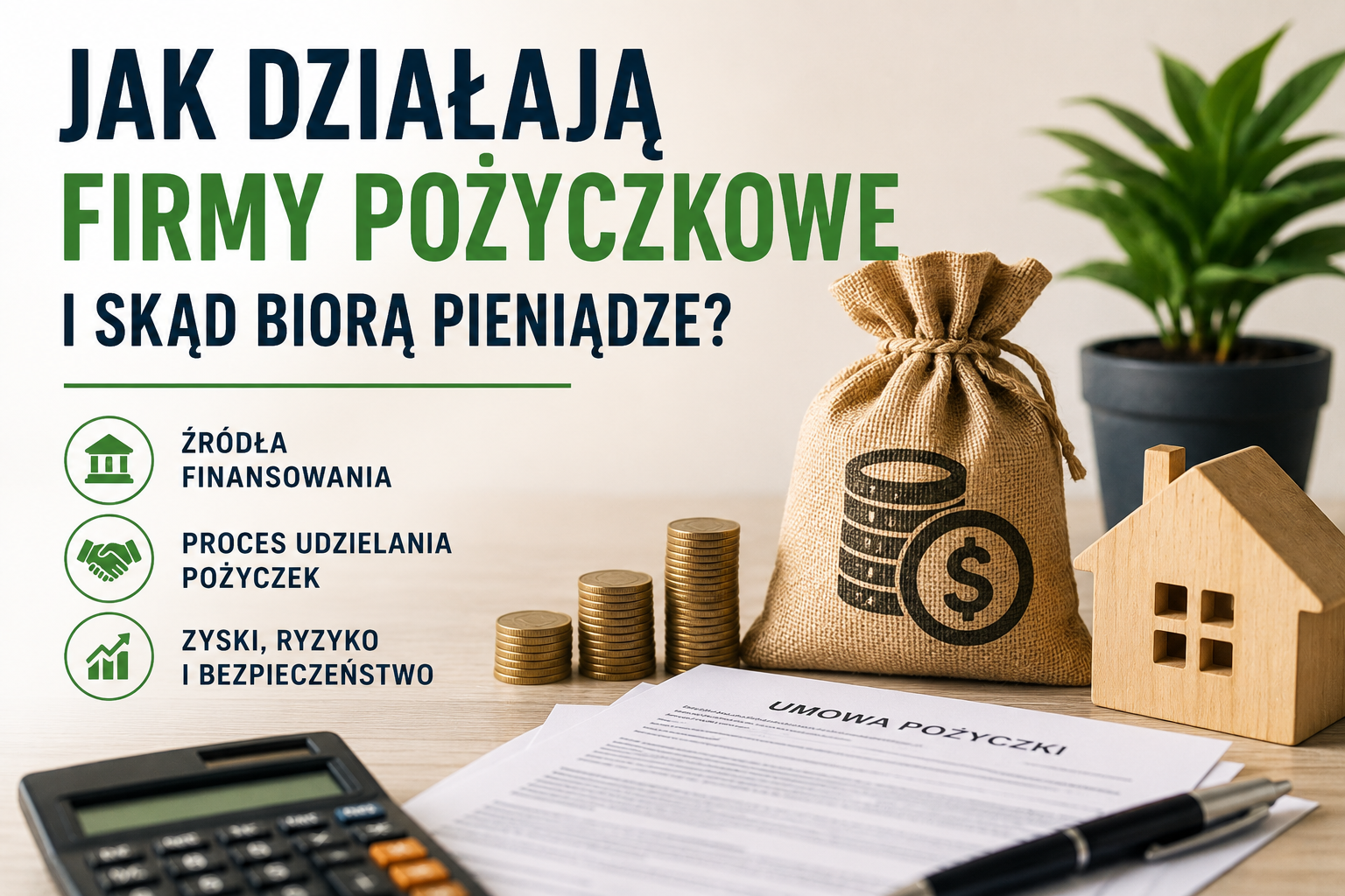 Jak działają firmy pożyczkowe i skąd biorą pieniądze