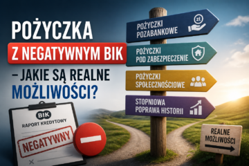 Pożyczka z negatywnym BIK – jakie są realne możliwości
