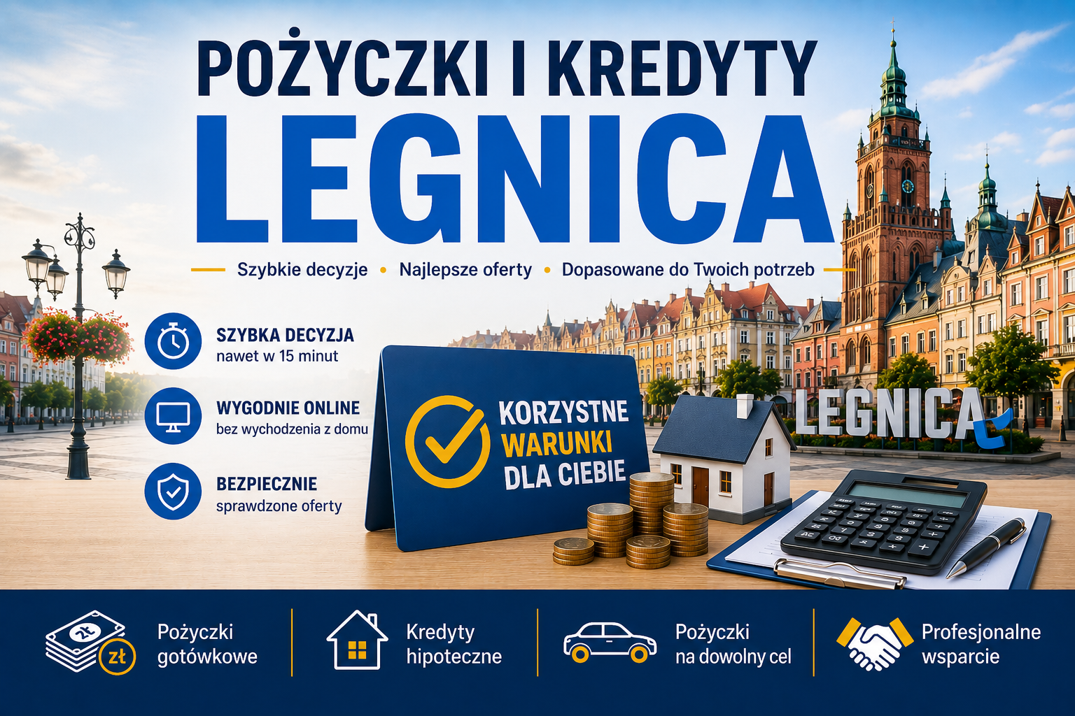Pożyczki i kredyty Legnica