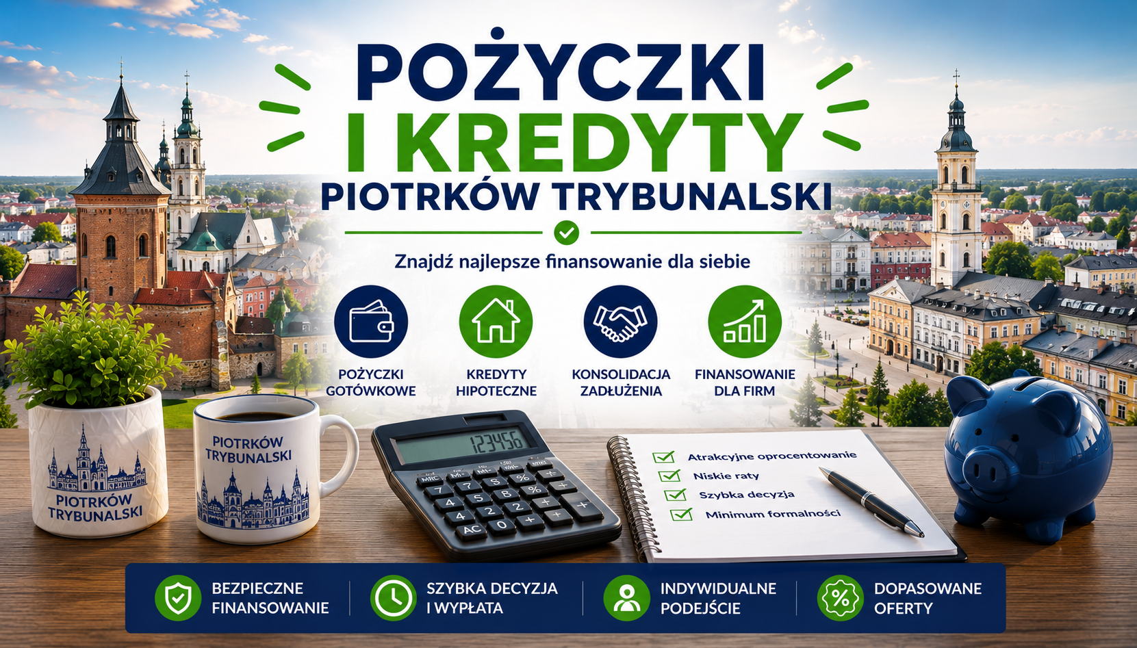 Pożyczki i kredyty Piotrków Trybunalski