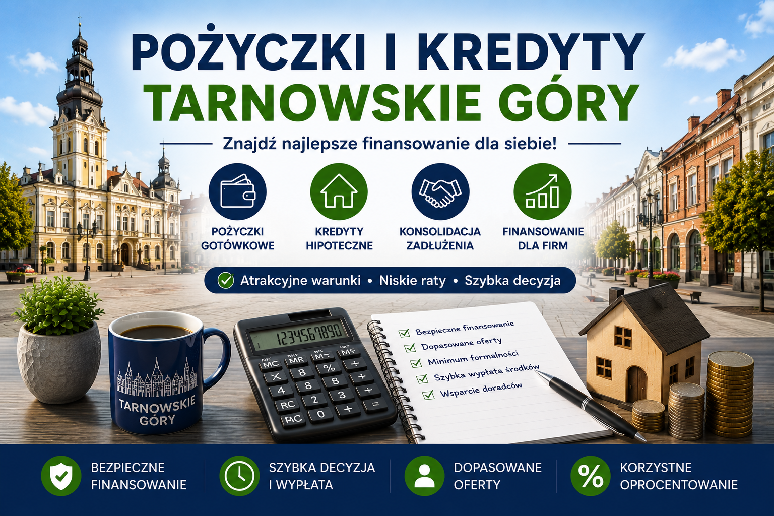 Pożyczki i kredyty Tarnowskie Góry