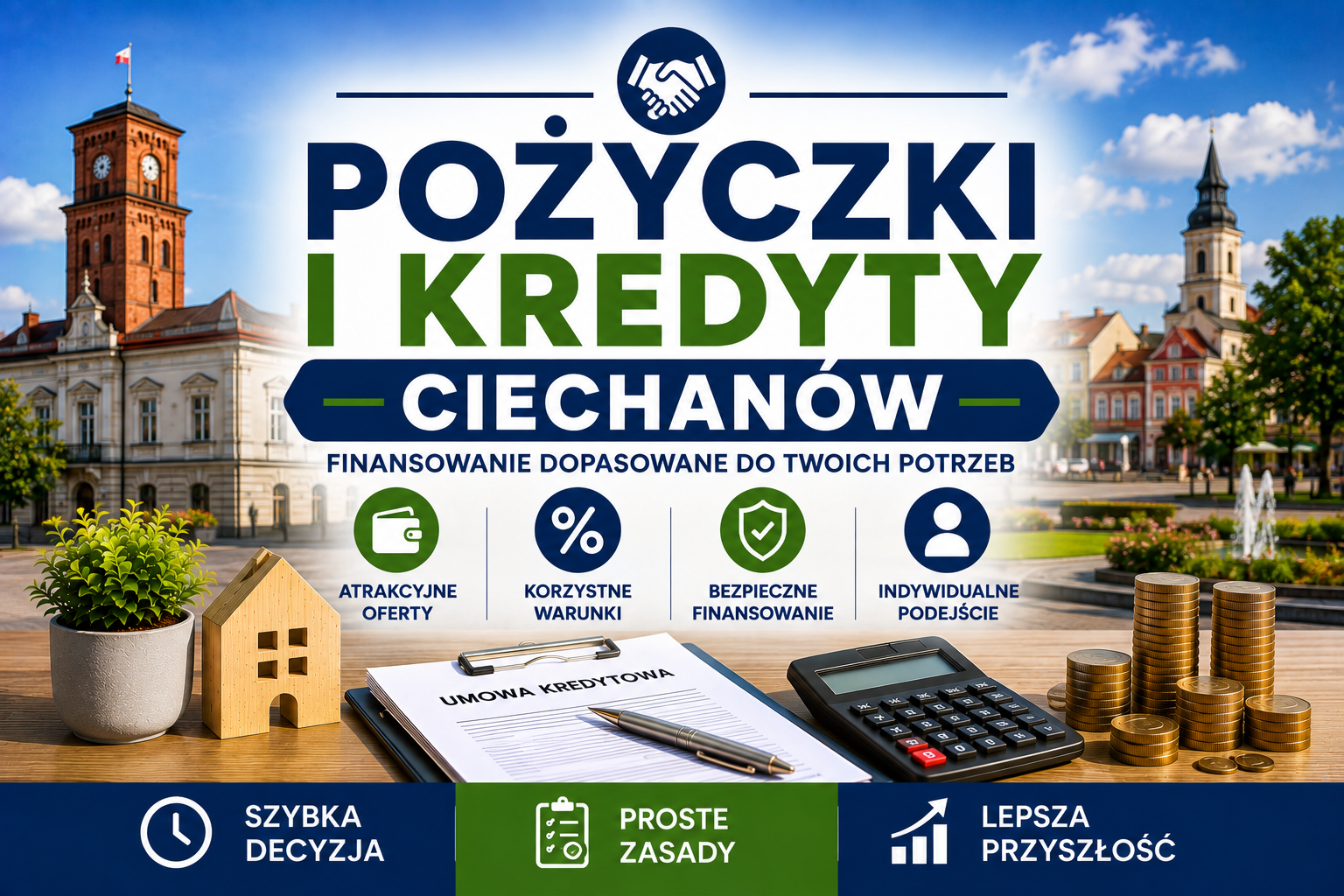 Pożyczki i kredyty Ciechanów